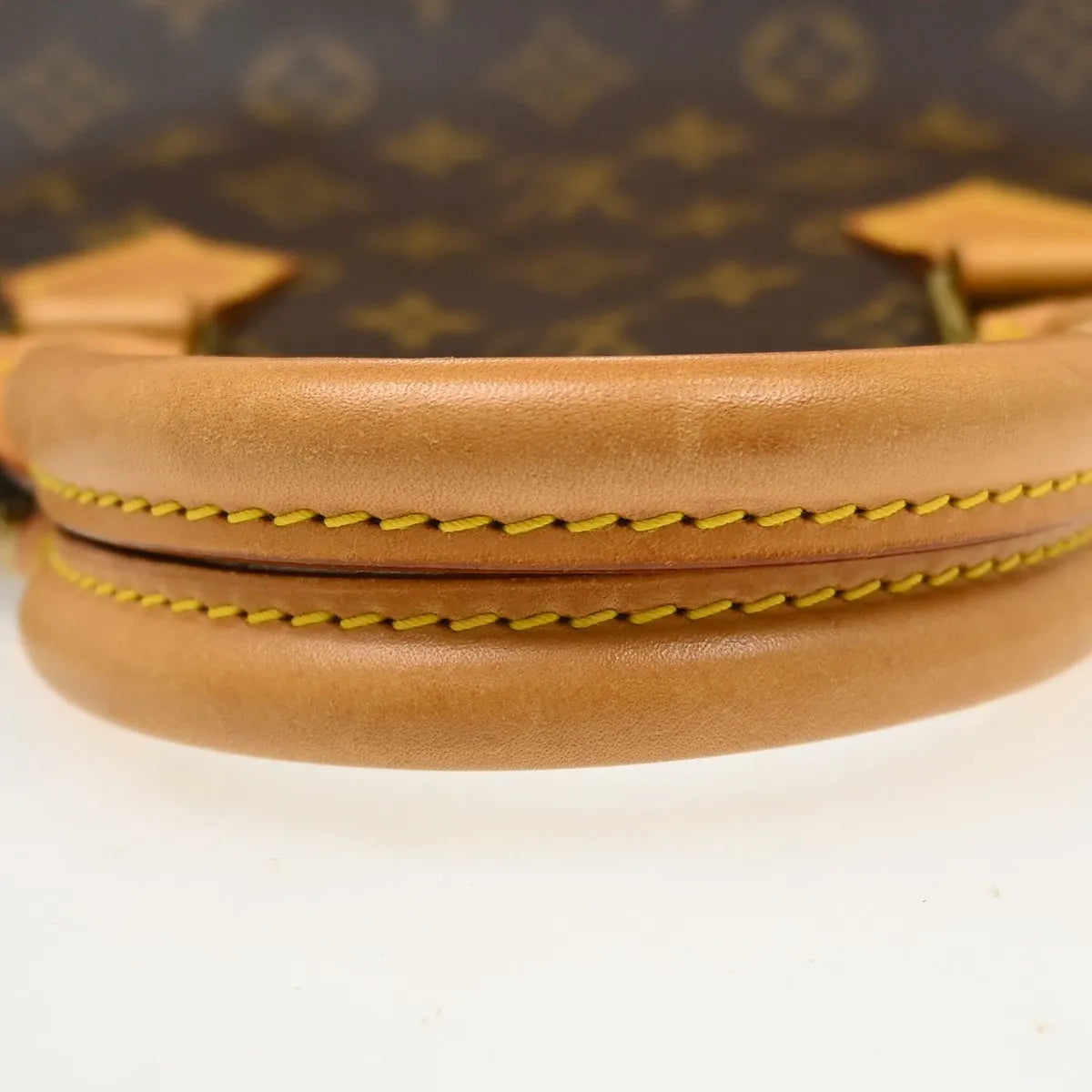 Louis Vuitton Alma Monogram Brown Canvas Handbag (Pre-Owned)