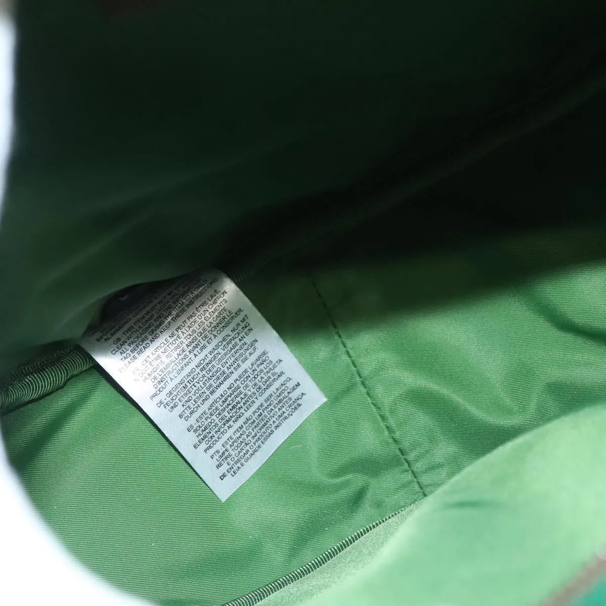 Gucci The Jetsons Web Sherry Line Roun Jetsons Web Sherry Line Pvc Green Pvc Backpack Bag (Pre-Owned)