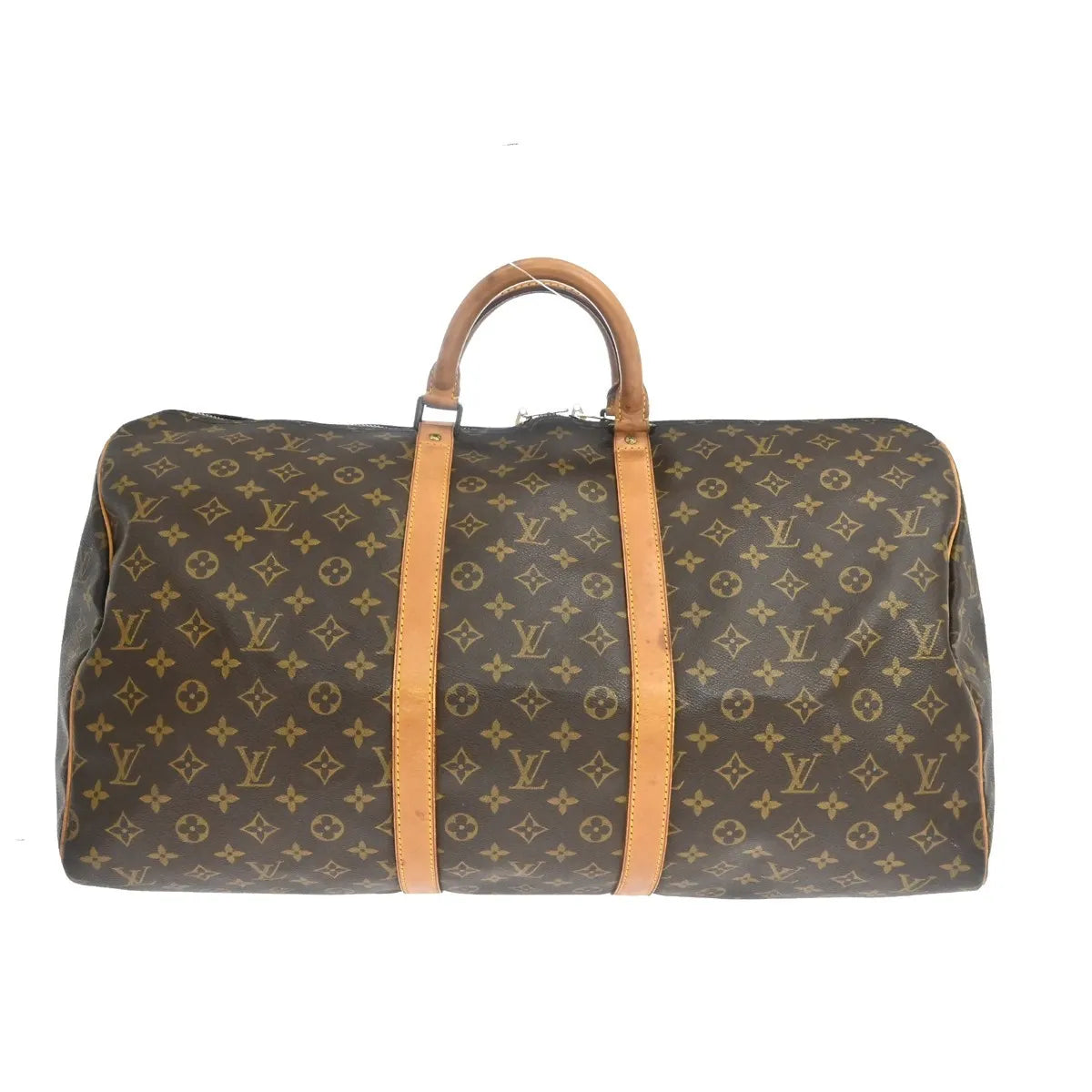 Louis Vuitton Keepall Monogram Canvas Brown Canvas Travel Bag Bag (Pre-Owned)