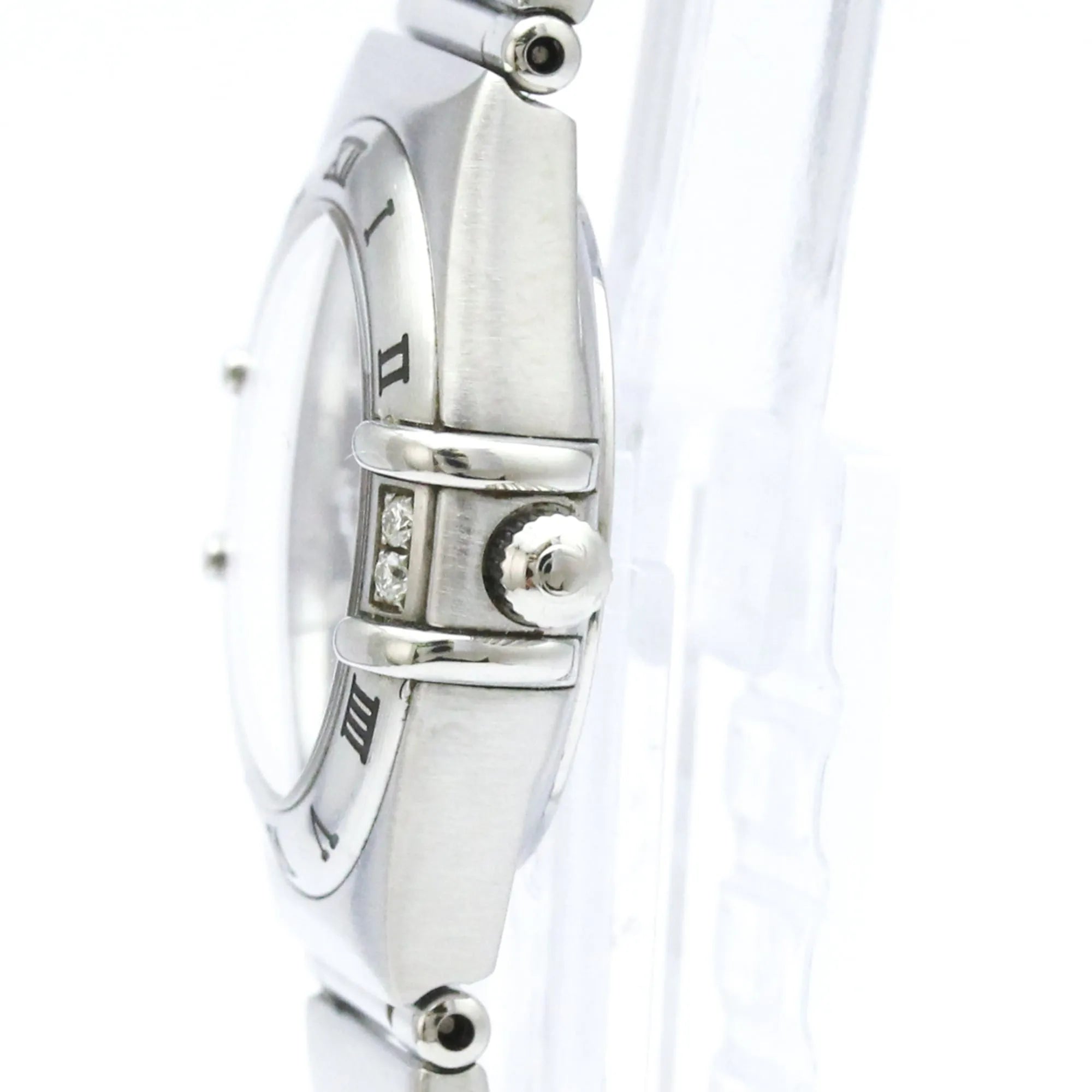 Omega Constellation Diamonds Quartz Stainless Steel Watch (Pre-Owned)