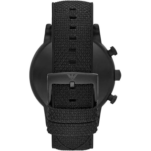 Emporio Armani Sleek Black Chronograph Men's Men's Watch