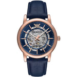 Emporio Armani Elegant Navy Blue Mechanical Men's Men's Watch