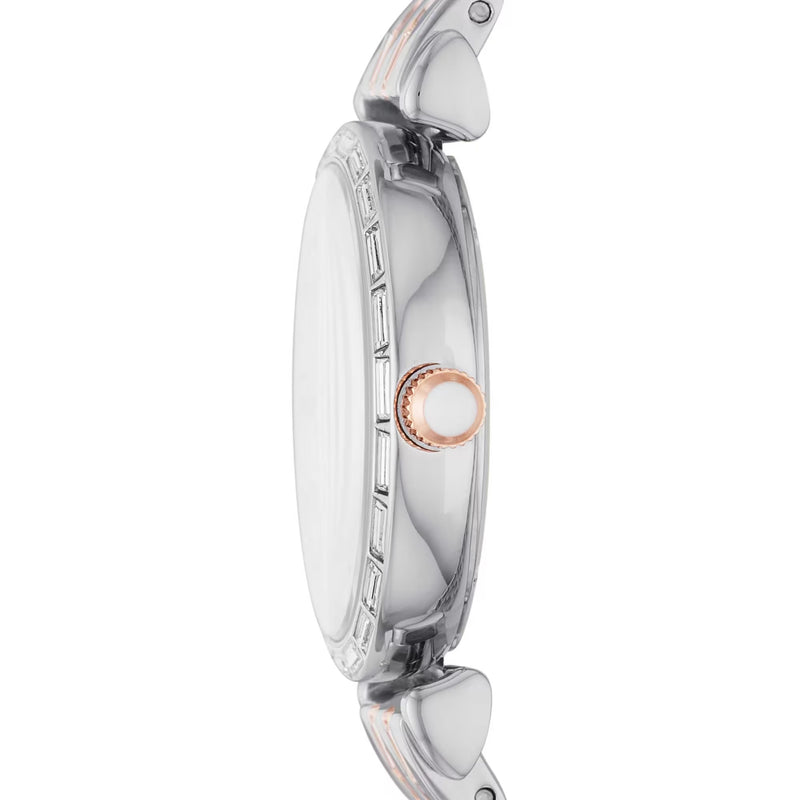 Emporio Armani Elegant Silver Dial Stainless Steel Women's Women's Watch
