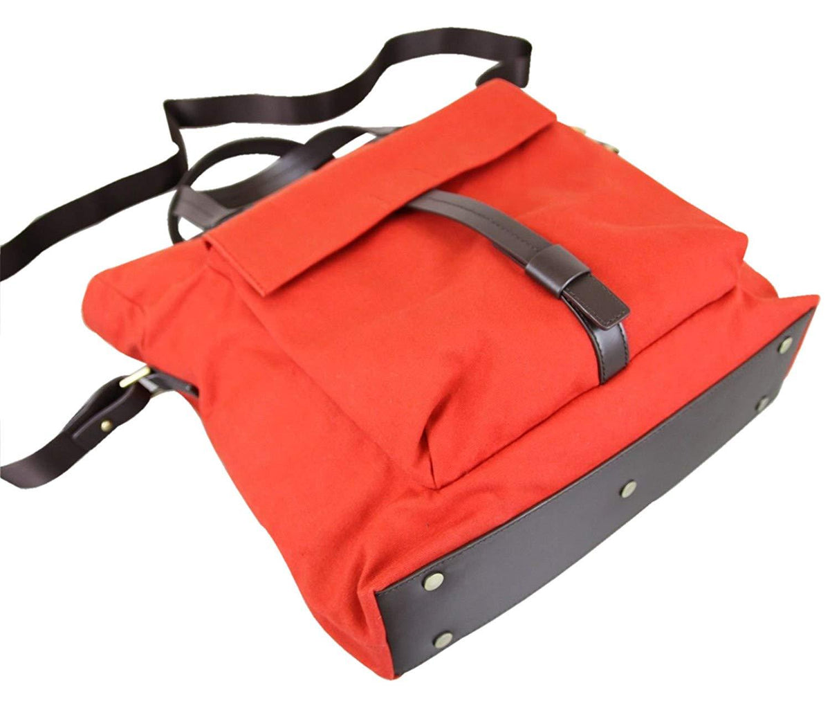 Z Zegna Unisex Canvas Messenger Bag