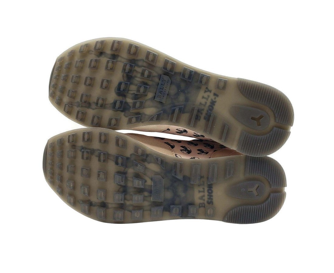 Bally Men's Pink Gavino Consumers Nylon / Leather / Suede Lace up Sneaker (10 EU / 11D US)