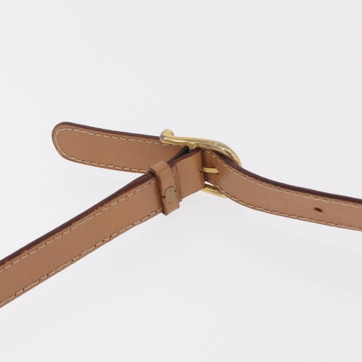 Celine Vintage Macadam Circle Logo Canvas And Leather Brown Canvas Shoulder Bag Bag (Pre-Owned)