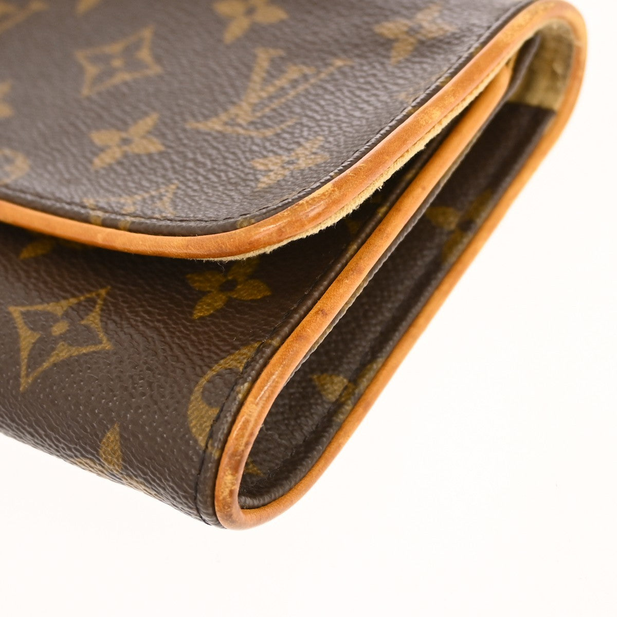 Louis Vuitton Twin Monogram Canvas Brown Canvas Clutche & Pouche Bag (Pre-Owned)