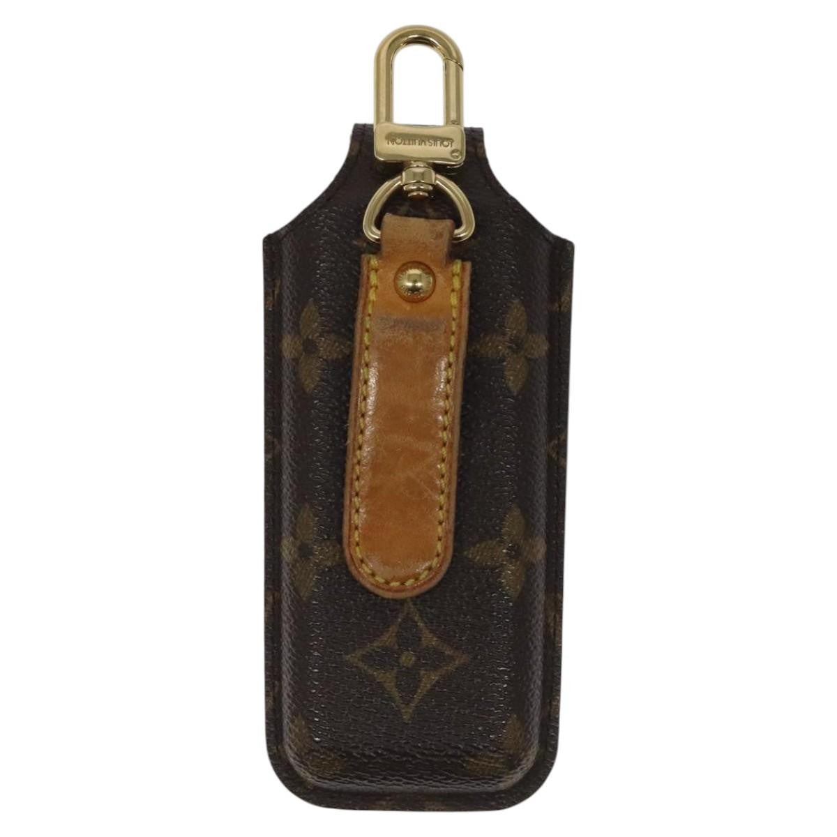 Louis Vuitton Étui Téléphone Monogram Canvas Brown Canvas Tech Accessory Accessory (Pre-Owned)