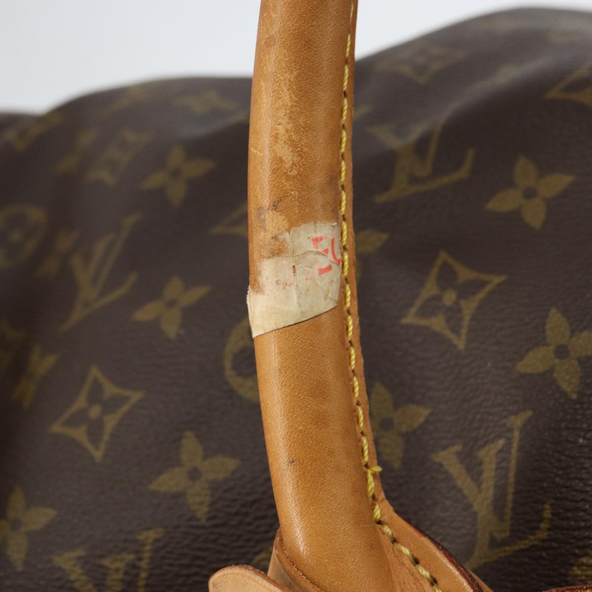 Louis Vuitton Dog Carrier Monogram Canvas Brown Canvas Travel Bag Bag (Pre-Owned)
