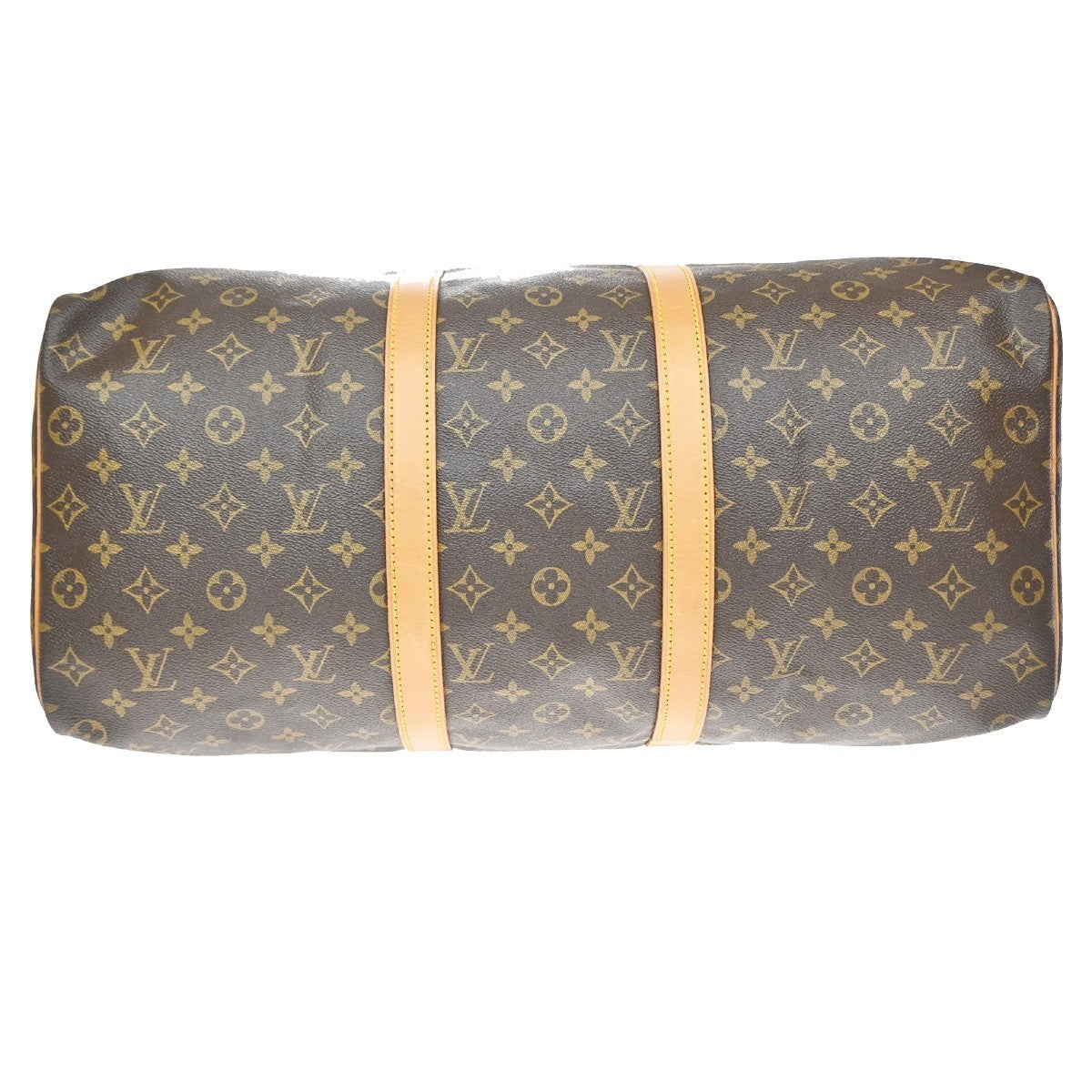 Louis Vuitton Keepall Monogram Canvas Brown Canvas Travel Bag Bag (Pre-Owned)