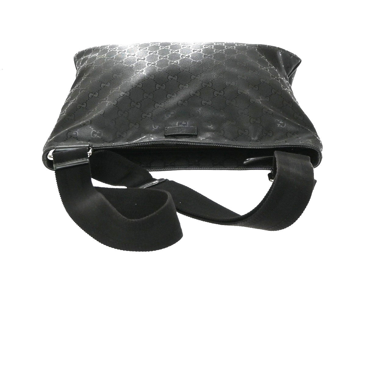 Gucci Crossbody Gg Imprime Black Canvas Crossbody Bag Bag (Pre-Owned)