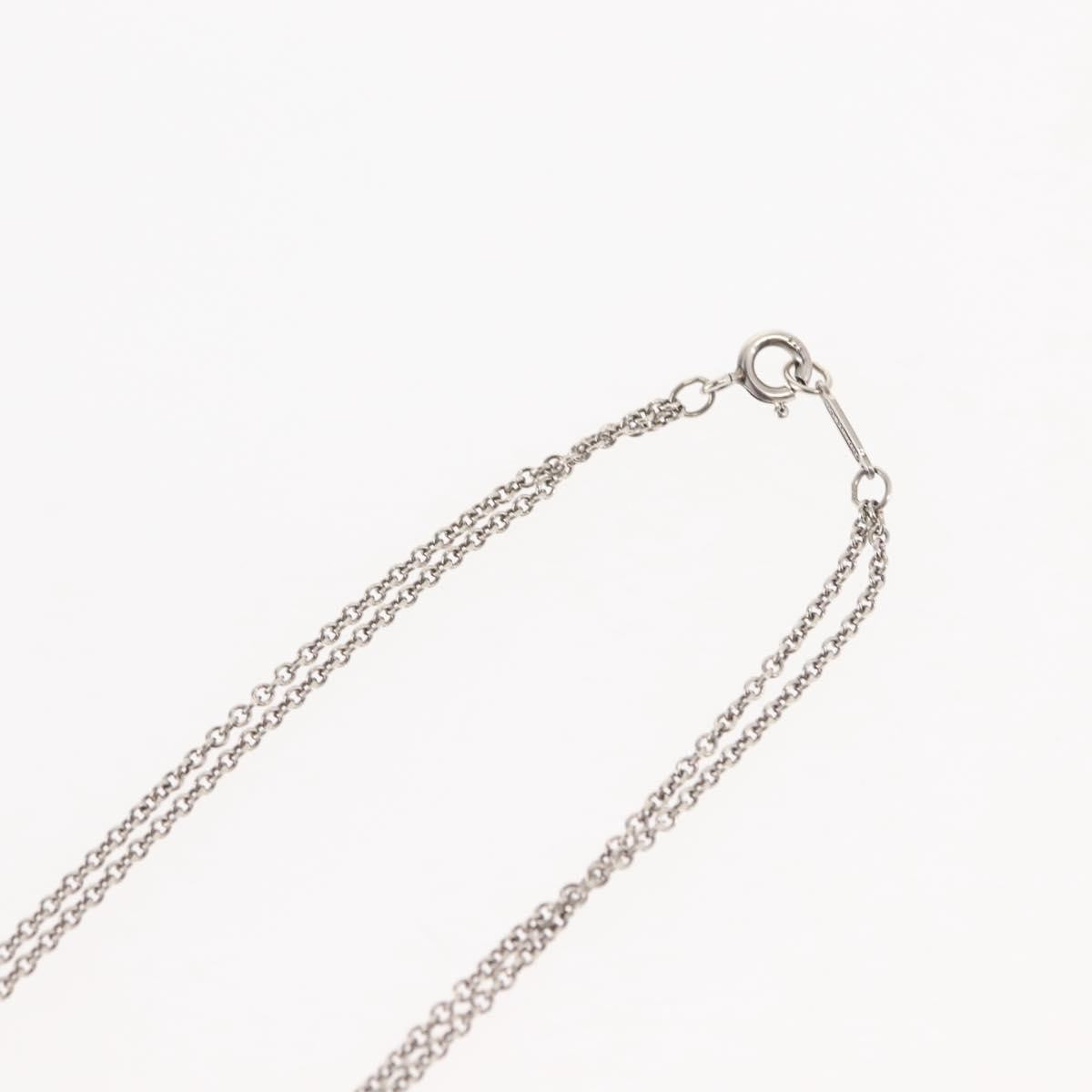 Tiffany & Co. Infinity Double Chain Pendant Silver Silver Silver Jewelry (Pre-Owned)