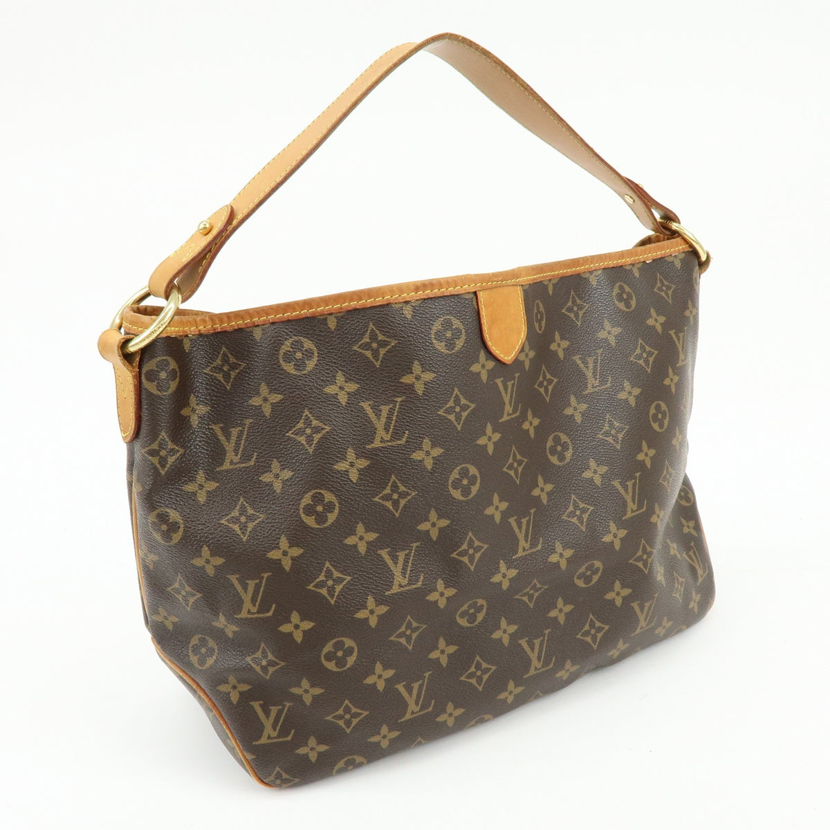 Louis Vuitton Delightful Monogram Canvas Brown Canvas Handbag (Pre-Owned)
