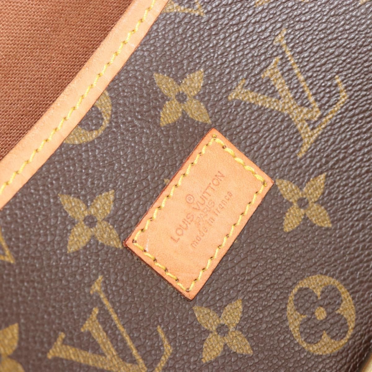 Louis Vuitton Saumur Monogram Canvas Brown Canvas Shoulder Bag Bag (Pre-Owned)