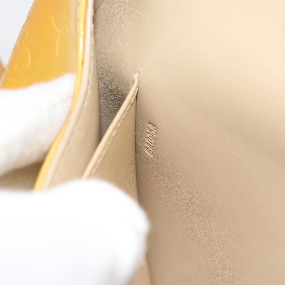 Louis Vuitton Thompson Street Monogram Vernis Yellow Patent_Leather Shoulder Bag Bag (Pre-Owned)