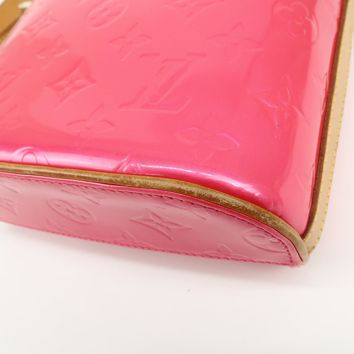 Louis Vuitton Sullivan Monogram Vernis Pink Patent_Leather Shoulder Bag Bag (Pre-Owned)
