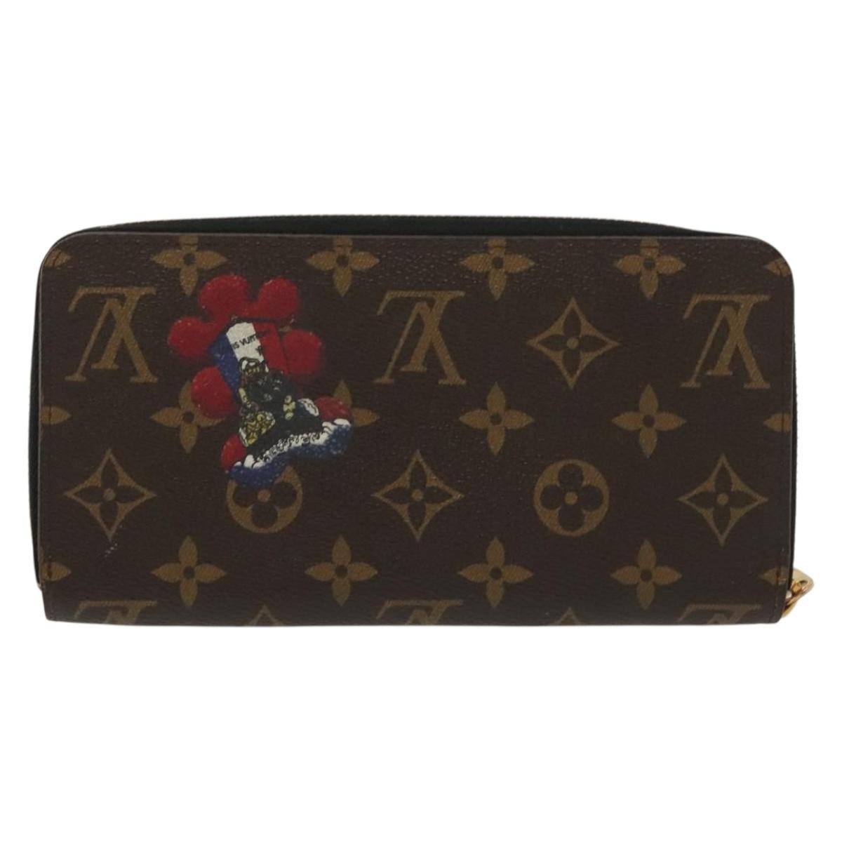 Louis Vuitton Zippy Organizer Limited Edition Monogram Canvas Brown Canvas Wallets Accessory (Pre-Owned)