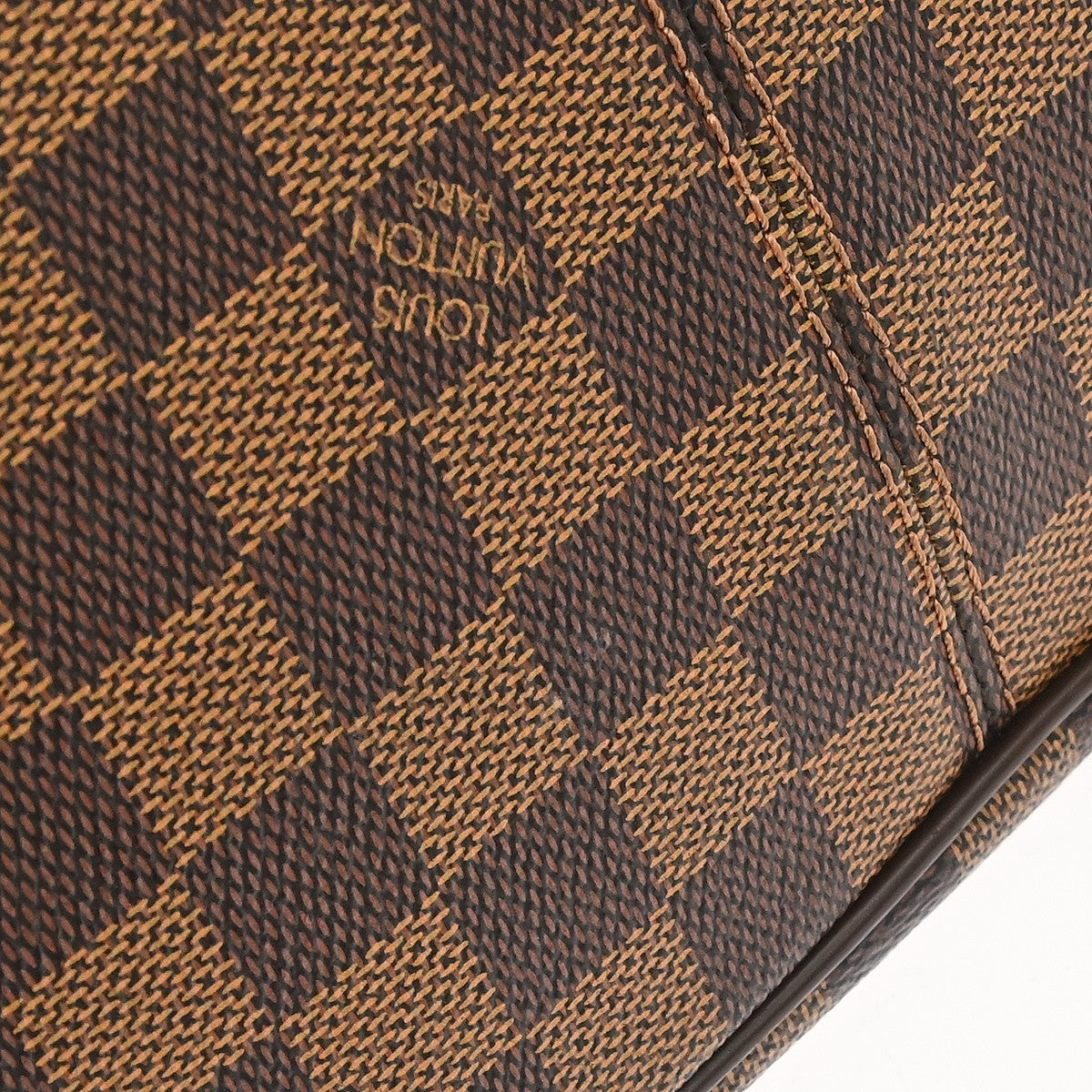 Louis Vuitton Verona Damier Ebene Brown Canvas Tote Bag Bag (Pre-Owned)