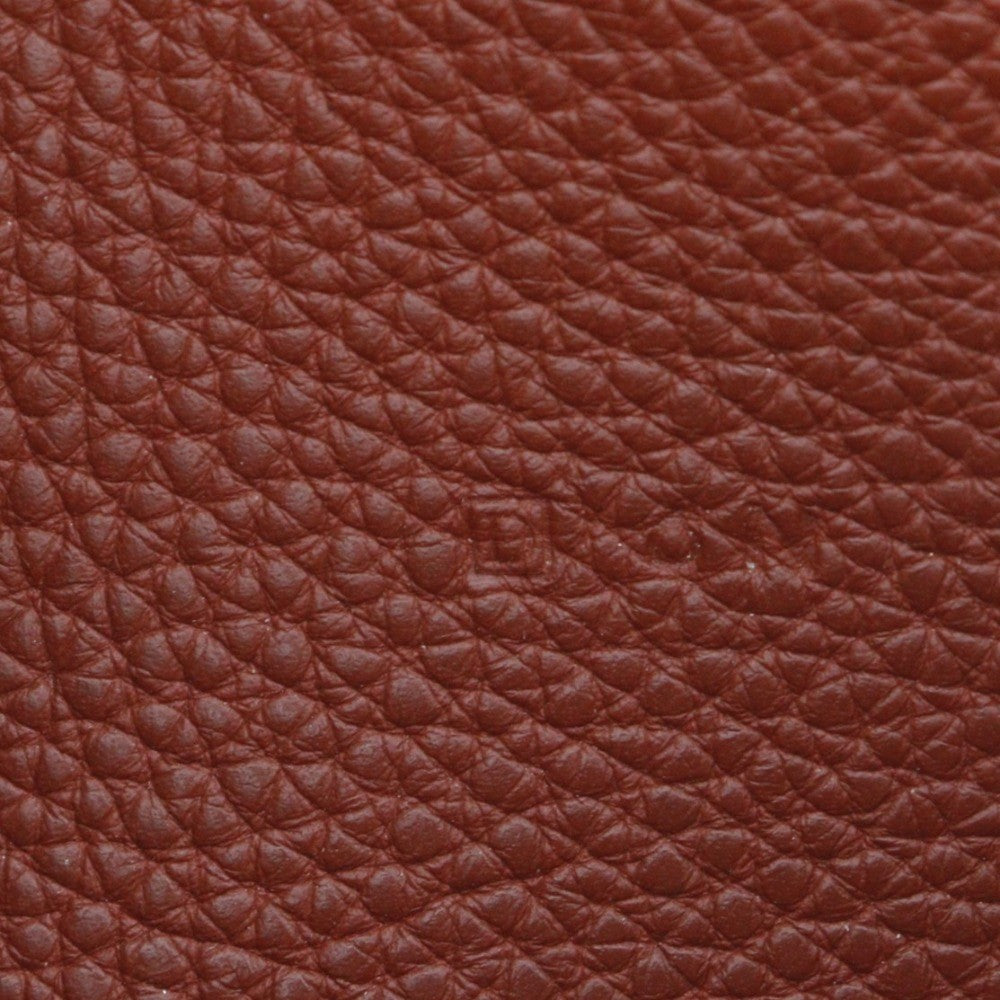 Hermes Dogon Duo Combined Leather Burgundy Leather Wallets Accessory (Pre-Owned)