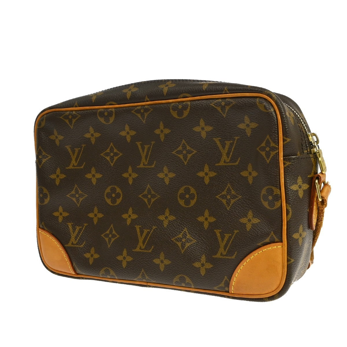 Louis Vuitton Trocadéro Monogram Brown Canvas Shoulder Bag Bag (Pre-Owned)