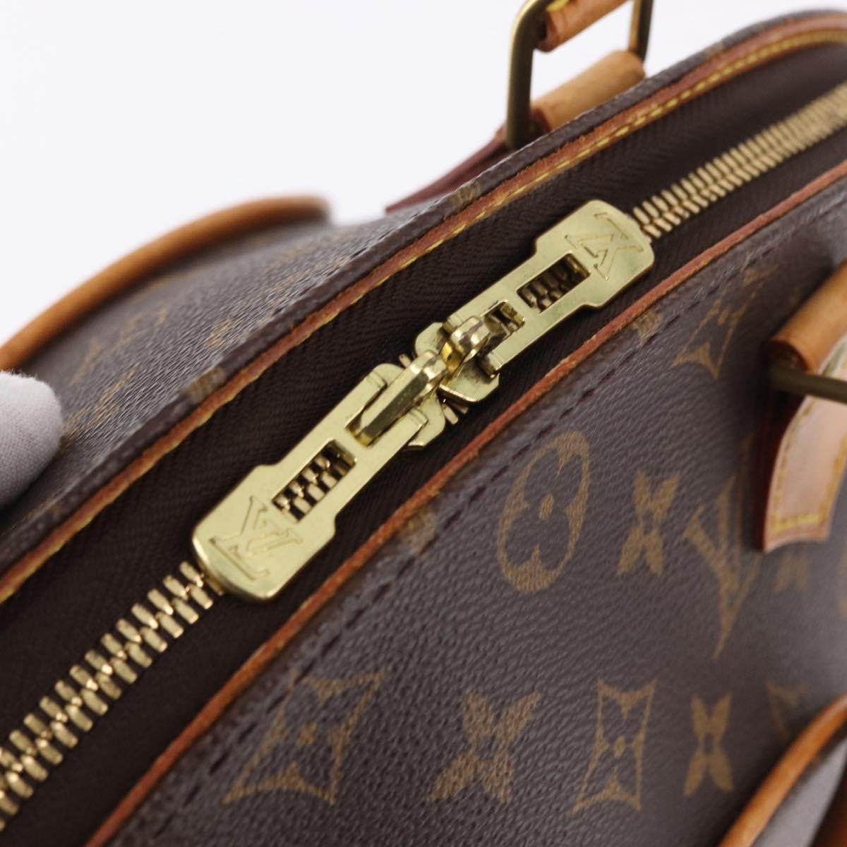 Louis Vuitton Ellipse Monogram Brown Canvas Handbag (Pre-Owned)