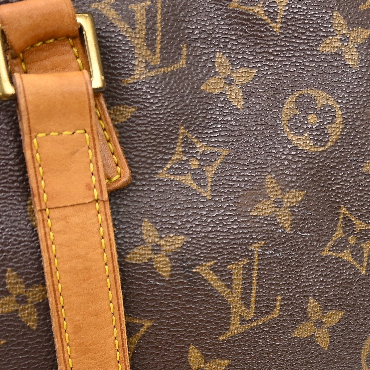 Louis Vuitton Cabas Piano Monogram Canvas Brown Canvas Tote Bag Bag (Pre-Owned)