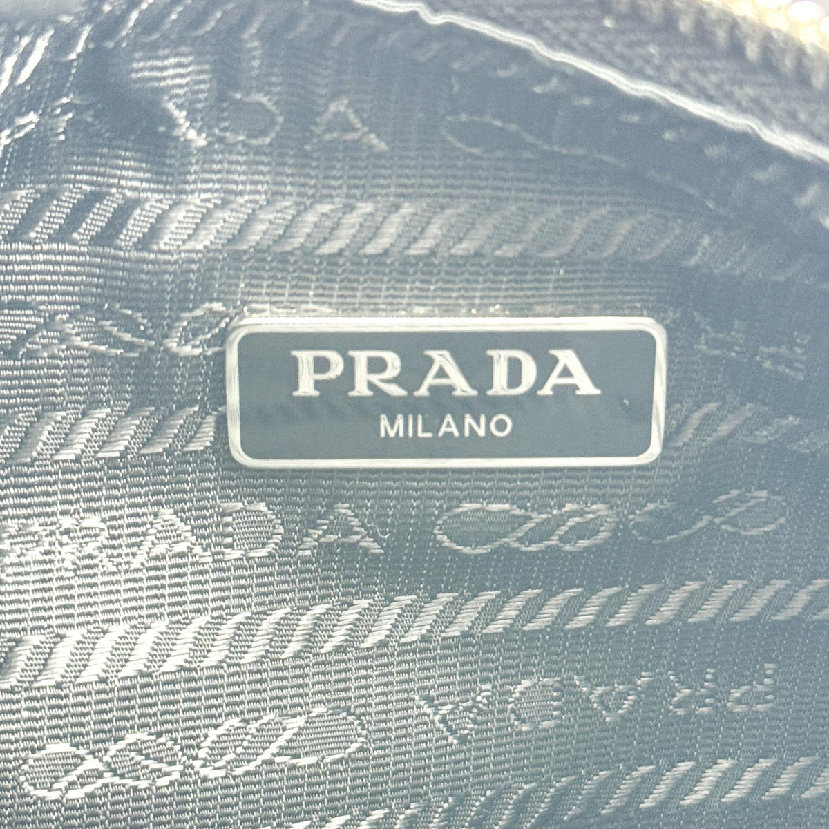 Prada Re-Edition 2005 Hobo Tessuto With Saffiano Leather Black Nylon Shoulder Bag Bag (Pre-Owned)