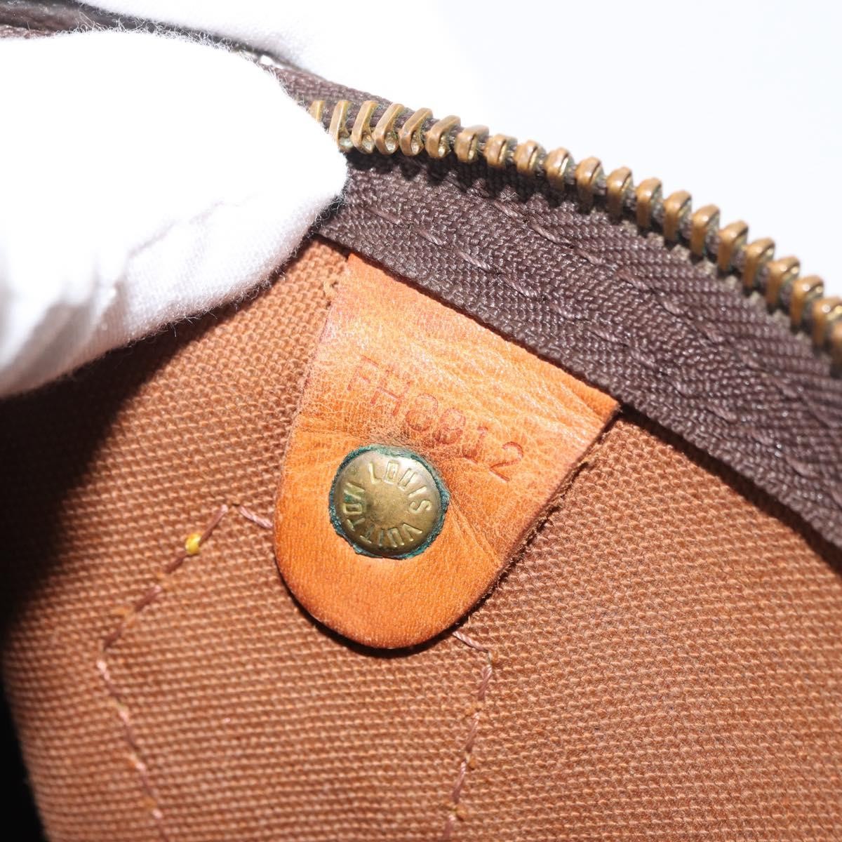 Louis Vuitton Speedy Monogram Canvas Brown Canvas Handbag (Pre-Owned)