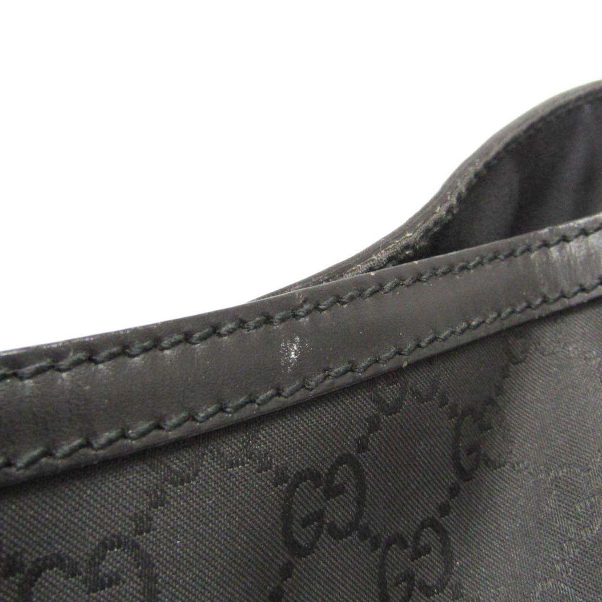 Gucci Full Moon Gg Canvas Black Canvas Tote Bag Bag (Pre-Owned)