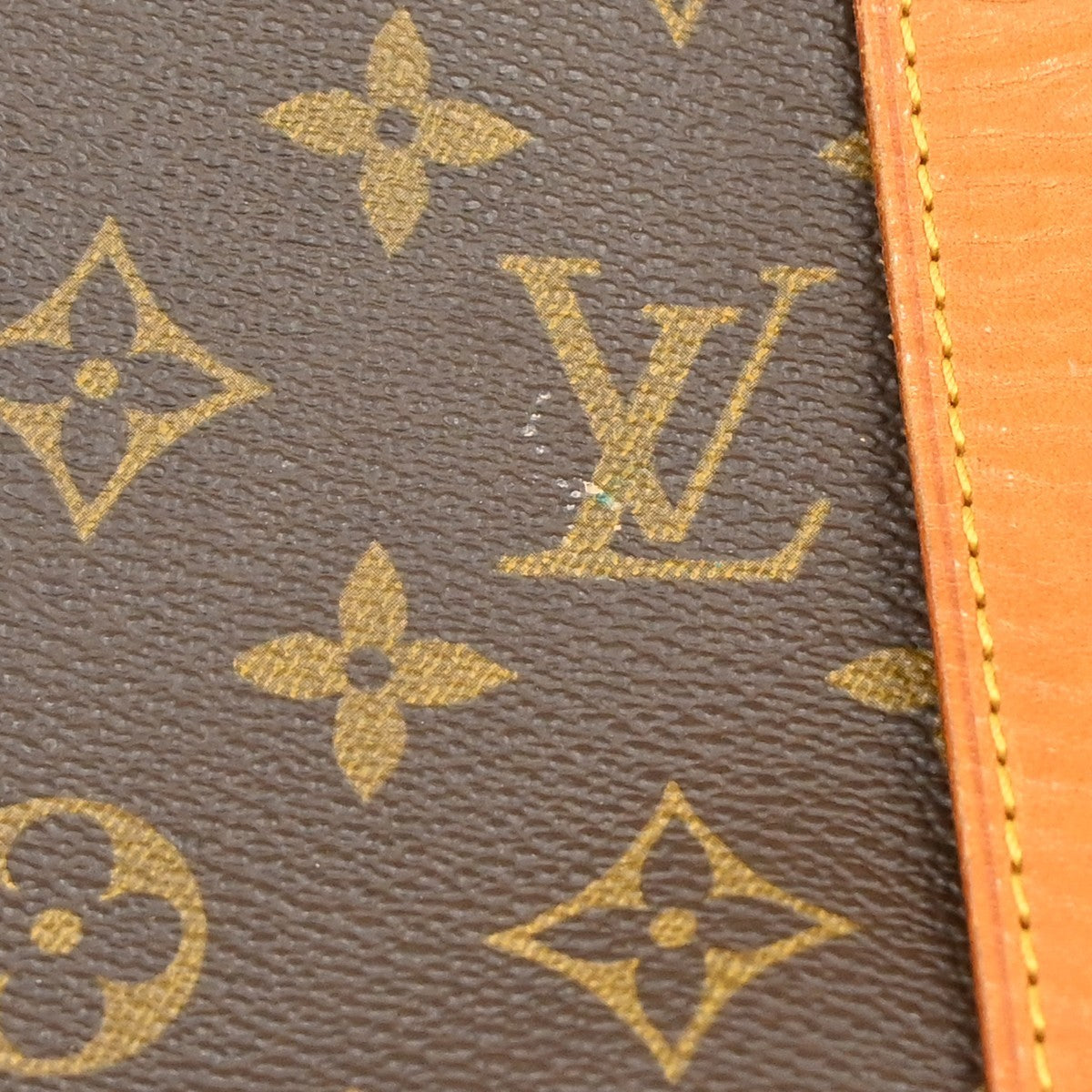 Louis Vuitton Saumur Monogram Canvas Brown Canvas Shoulder Bag Bag (Pre-Owned)