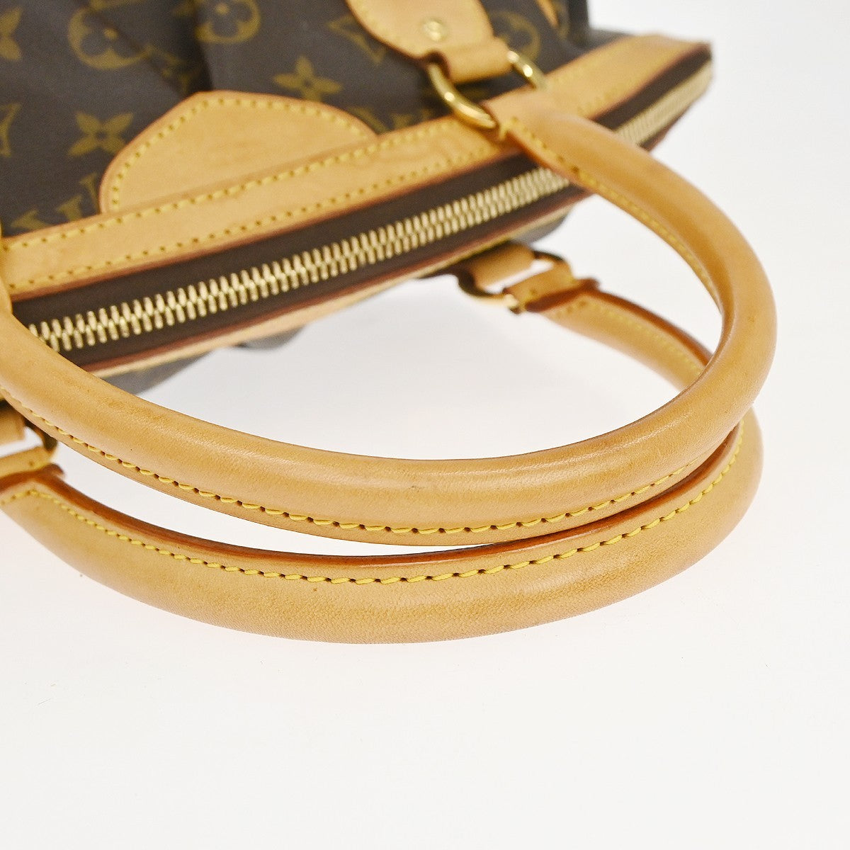 Louis Vuitton Tivoli Monogram Canvas Brown Canvas Handbag (Pre-Owned)