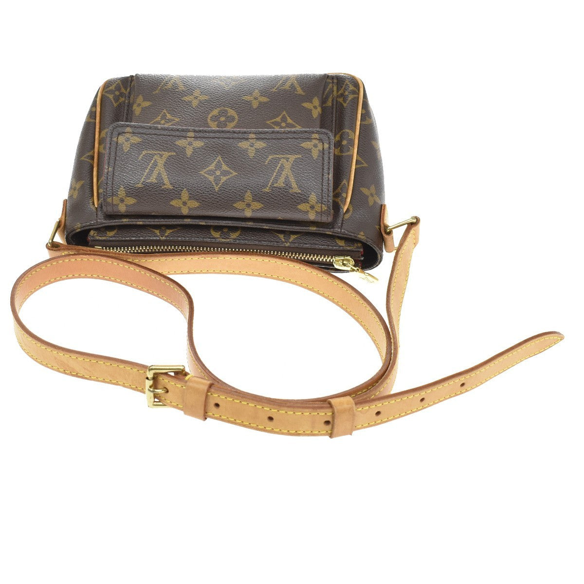 Louis Vuitton Viva Cite Monogram Canvas Brown Canvas Handbag (Pre-Owned)