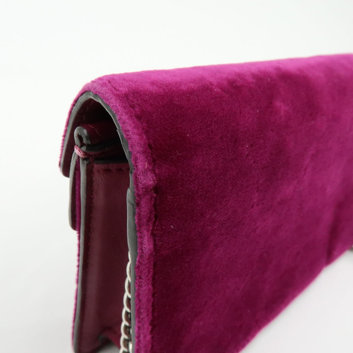 Gucci Dionysus Velvet Purple Velvet Handbag (Pre-Owned)