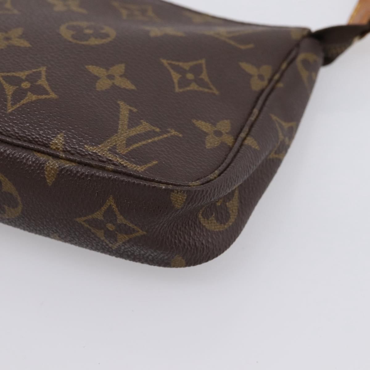 Louis Vuitton Pochette Accessoires Nm Monogram Canvas Brown Canvas Clutche & Pouche Bag (Pre-Owned)