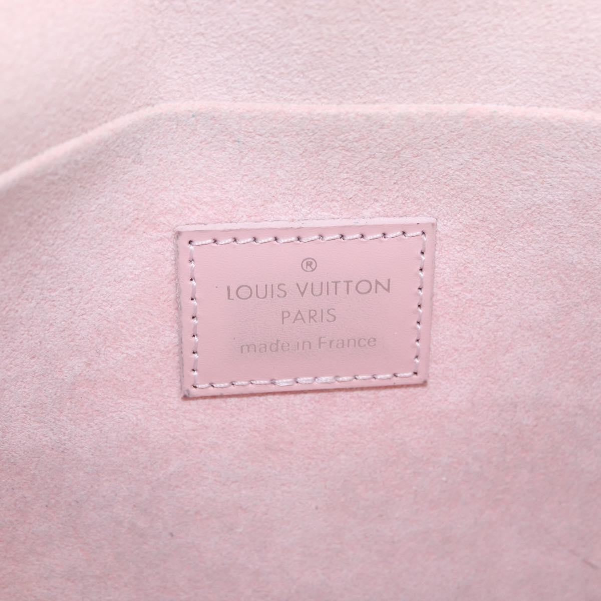 Louis Vuitton Felicie Chain Epi Leather Pink Leather Clutche & Pouche Bag (Pre-Owned)