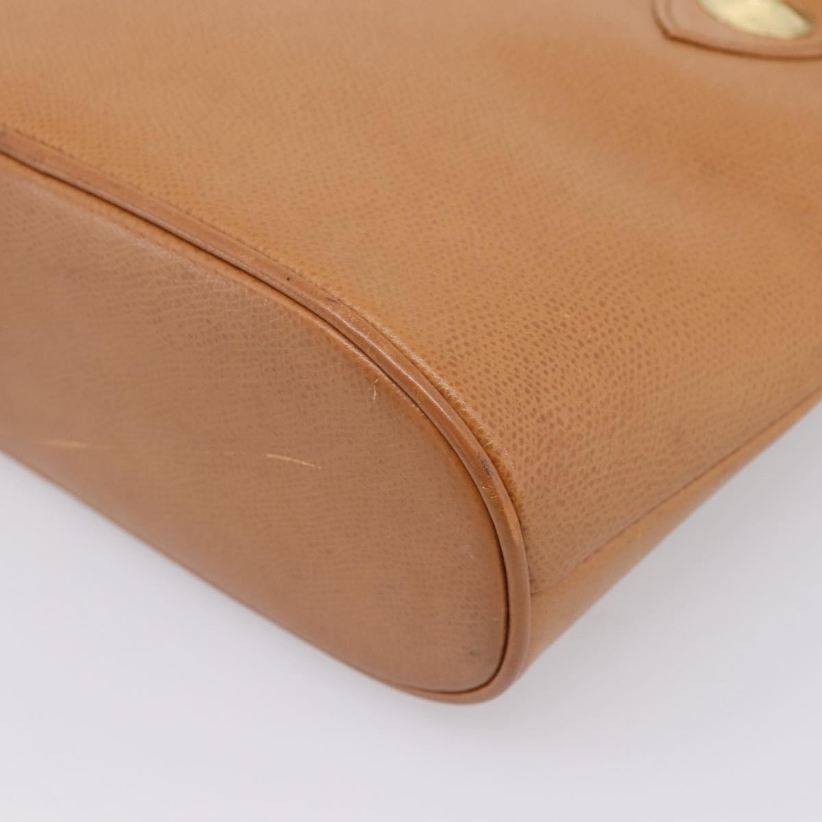 MCM Vintage Leather Brown Leather Handbag (Pre-Owned)