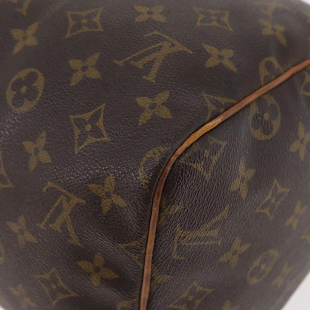 Louis Vuitton Speedy Monogram Canvas Brown Canvas Handbag (Pre-Owned)