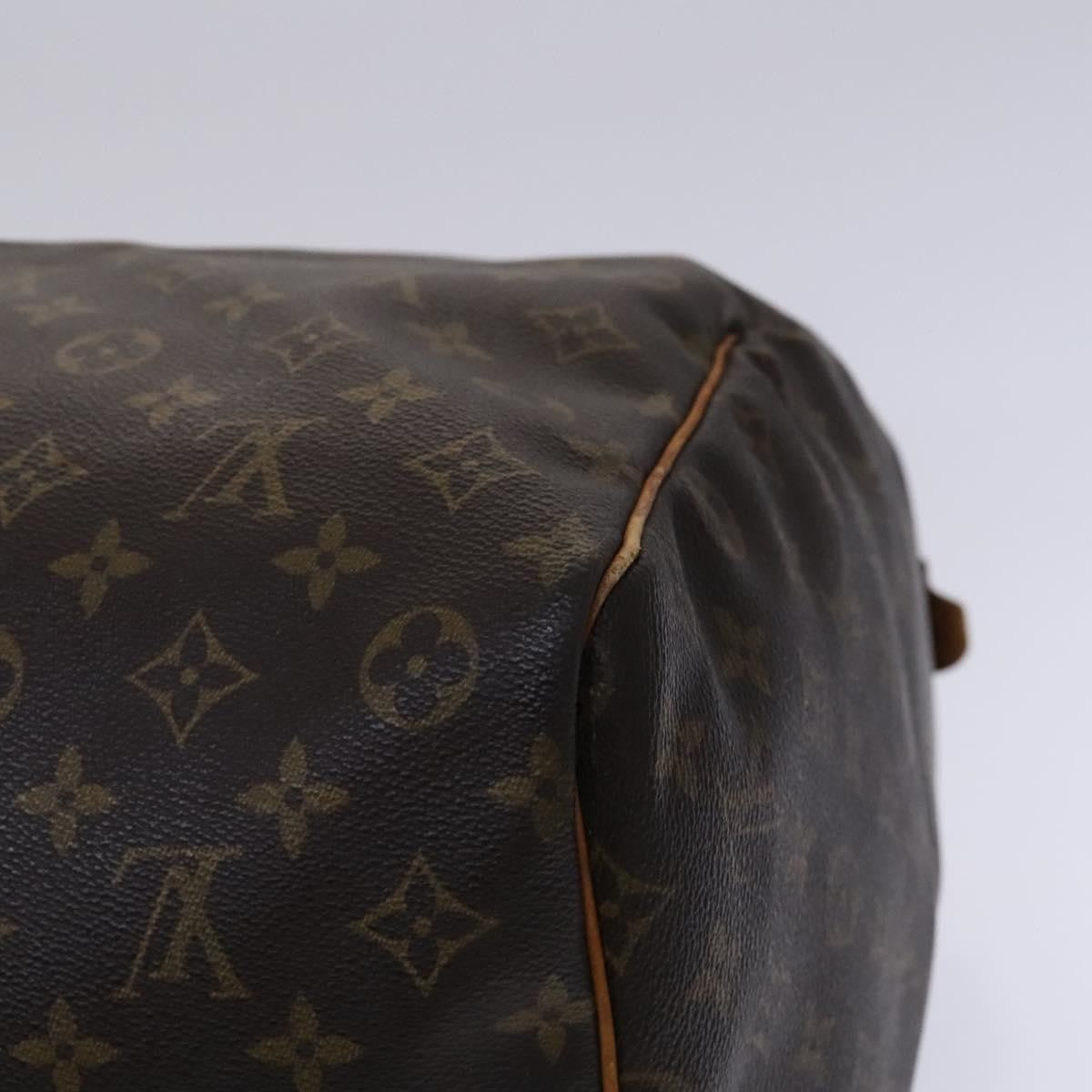 Louis Vuitton Keepall Monogram Canvas Brown Canvas Travel Bag Bag (Pre-Owned)