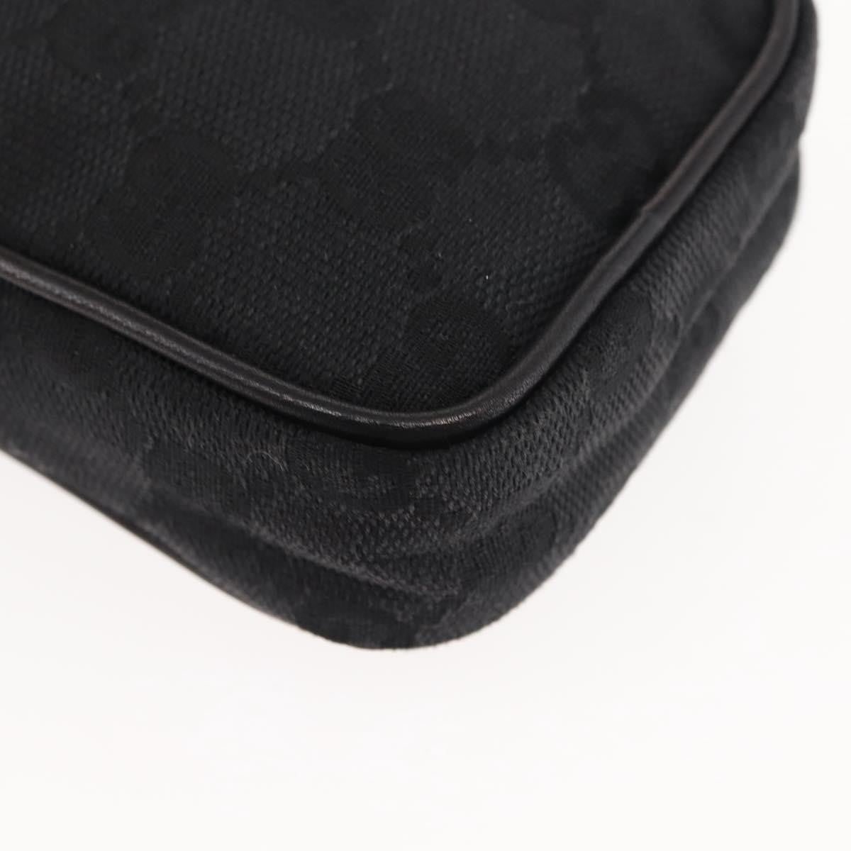Gucci Gg Canvas Canvas Black Canvas Clutche & Pouche Bag (Pre-Owned)