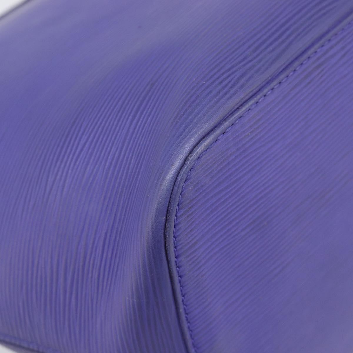 Louis Vuitton Neverfull Epi Leather Purple Leather Tote Bag Bag (Pre-Owned)