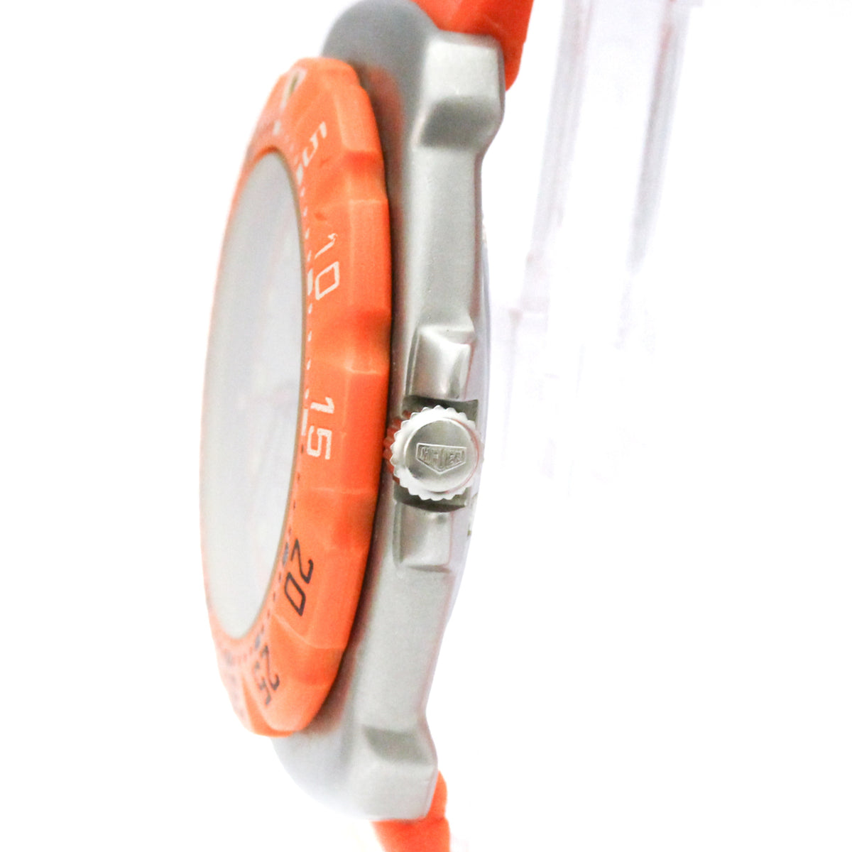 Tag Heuer Formula 1 Lady Stainless Steel And Rubber Watch (Pre-Owned)
