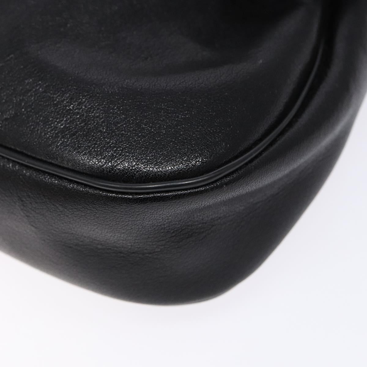 Givenchy Vintage 4G Leather Black Leather Shoulder Bag Bag (Pre-Owned)