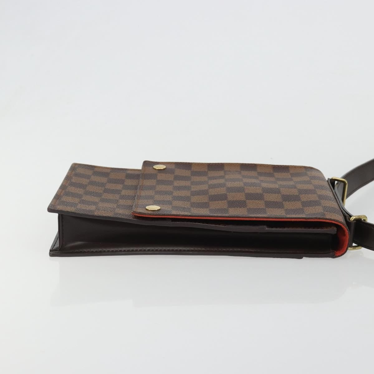 Louis Vuitton Portobello Messenger Damier Ebene Brown Canvas Shoulder Bag Bag (Pre-Owned)