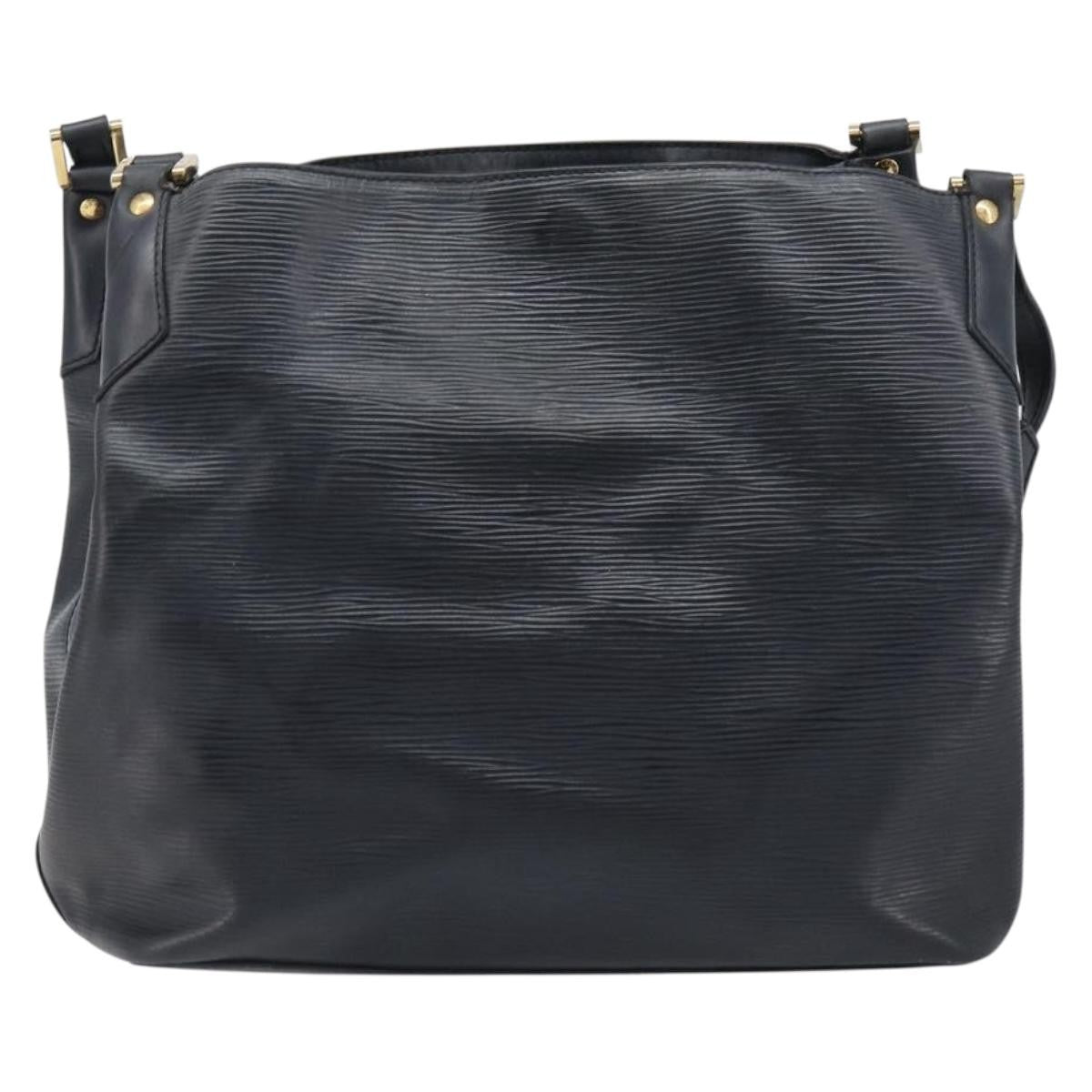 Louis Vuitton Mandara Epi Leather Black Leather Shoulder Bag Bag (Pre-Owned)