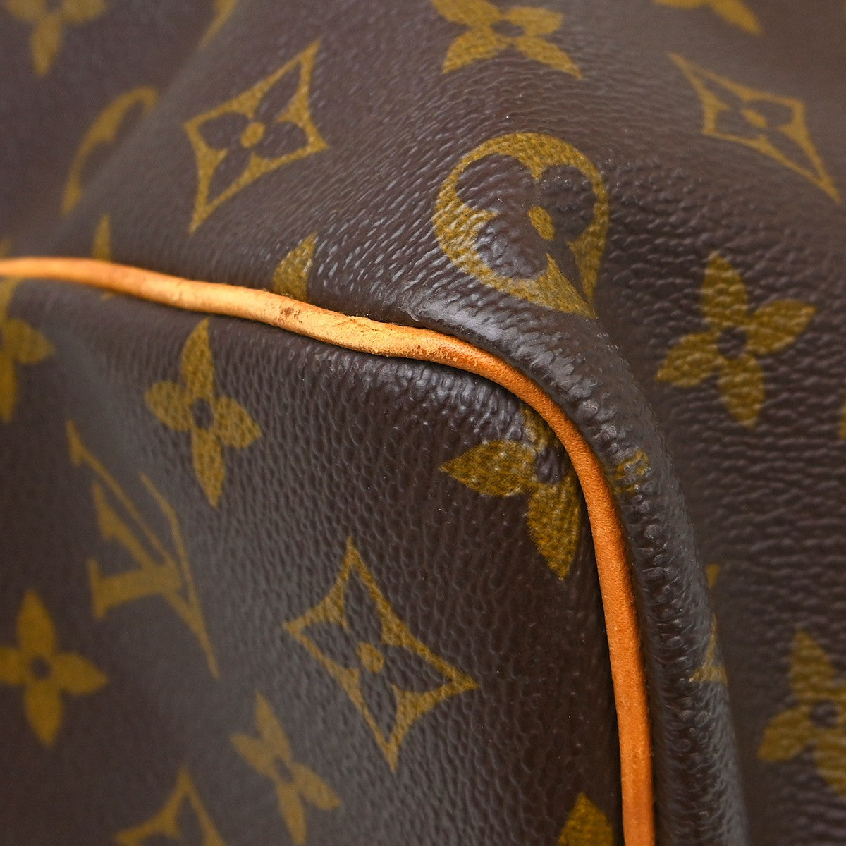 Louis Vuitton Keepall Monogram Canvas Brown Canvas Travel Bag Bag (Pre-Owned)