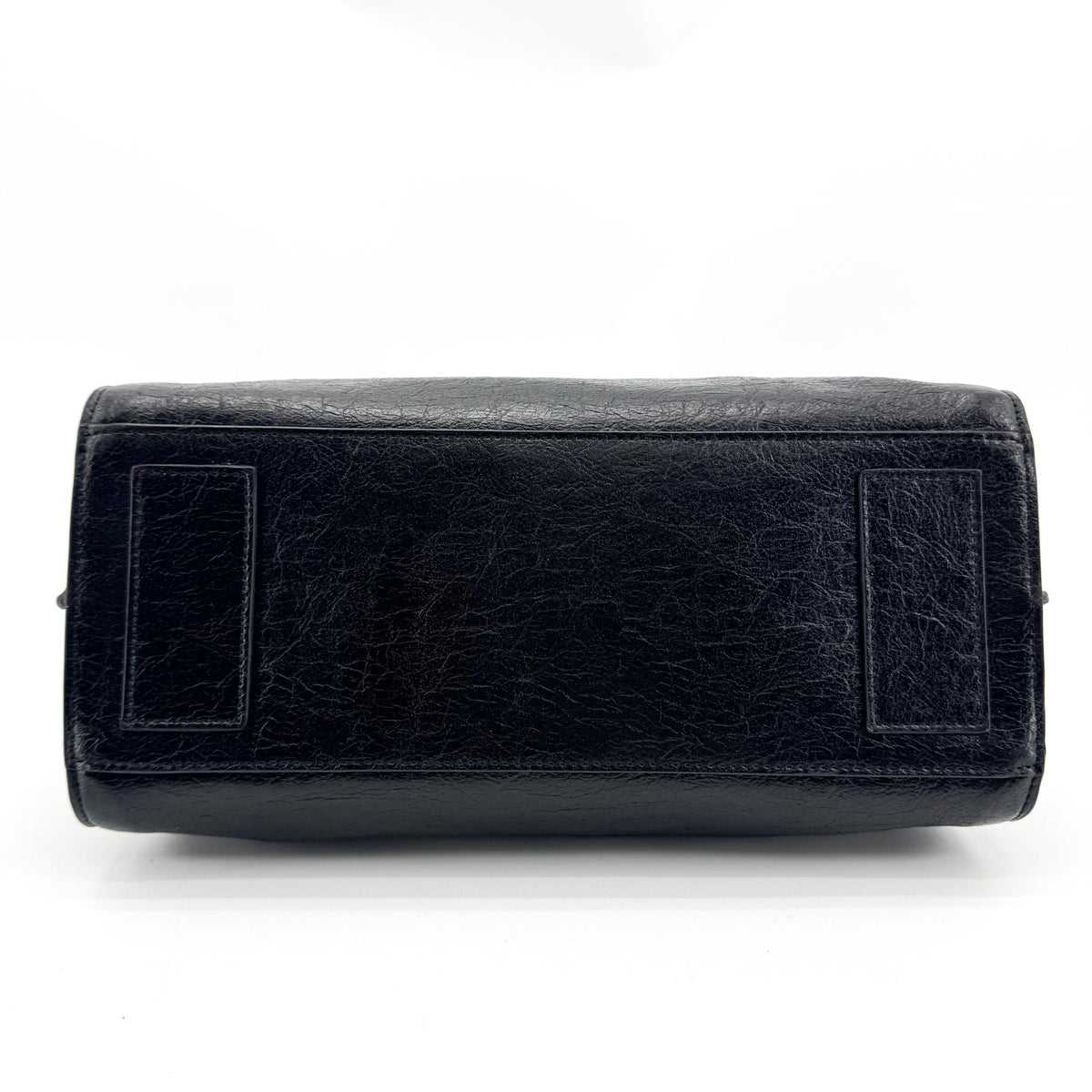 Saint Laurent Sac De Jour Leather Black Leather Handbag (Pre-Owned)