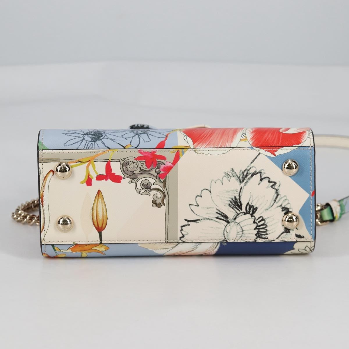 Salvatore Ferragamo Vala Leather Multicolour Leather Handbag (Pre-Owned)
