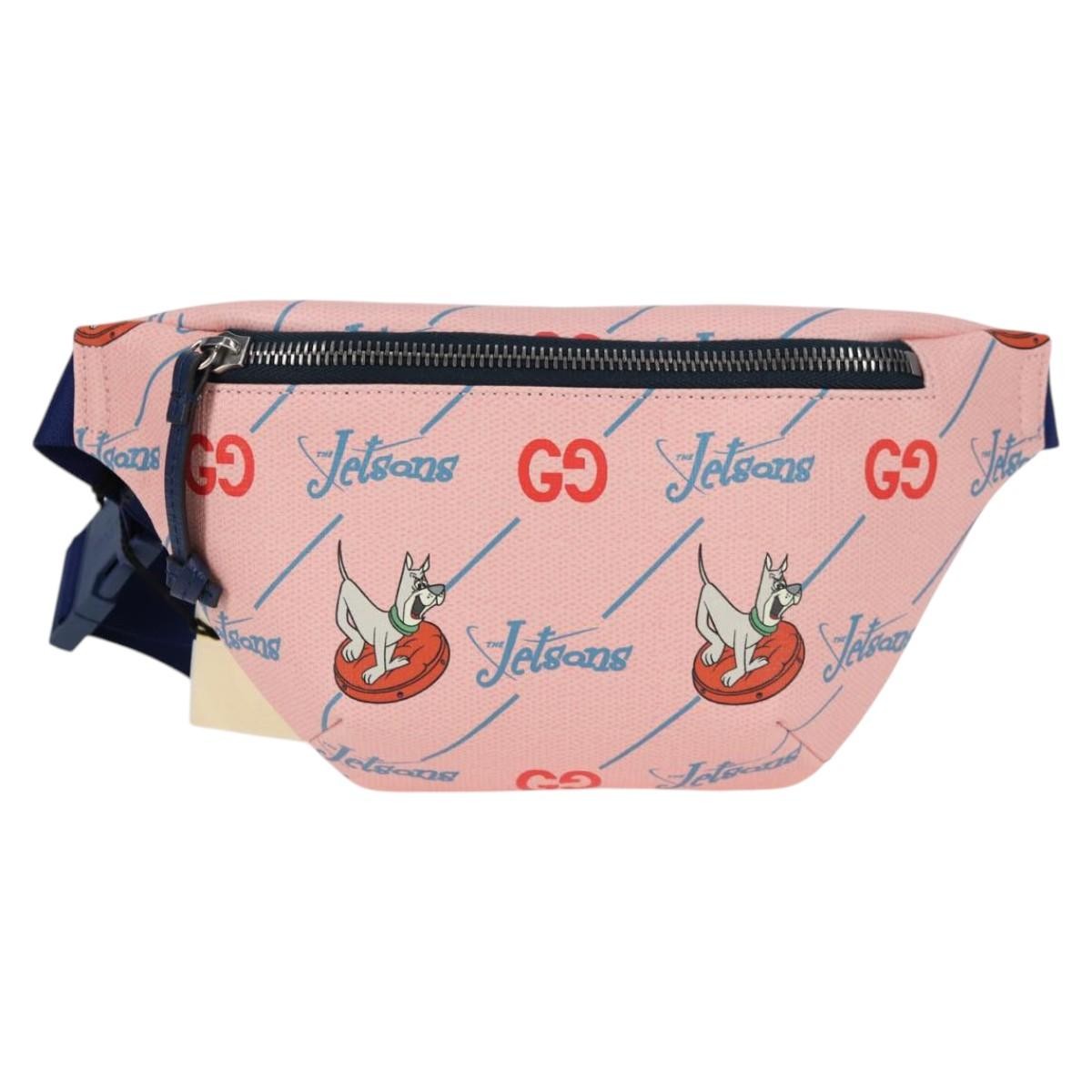 Gucci Children's Belt Gucci X The Jetsons Pink Pvc Shoulder Bag Bag (Pre-Owned)