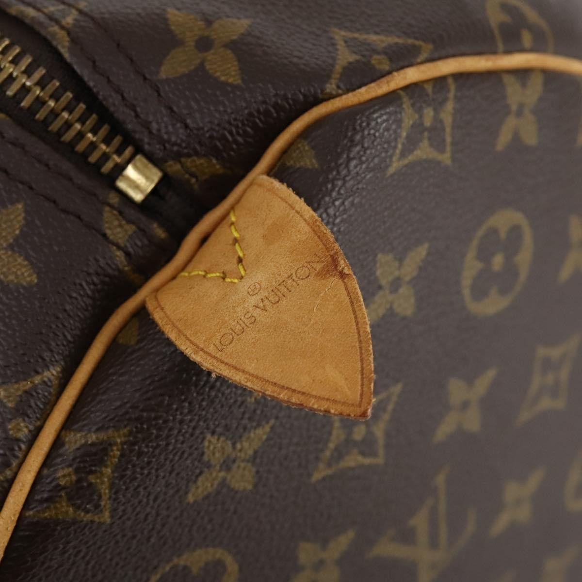 Louis Vuitton Keepall Monogram Canvas Brown Canvas Travel Bag Bag (Pre-Owned)