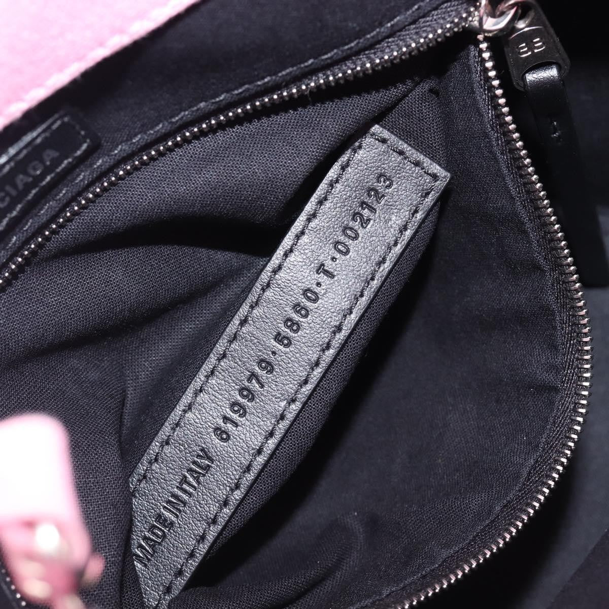 Balenciaga Wave Bucket Printed Canvas Pink Canvas Tote Bag Bag (Pre-Owned)
